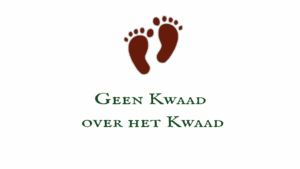 Geen kwaad over het kwaad